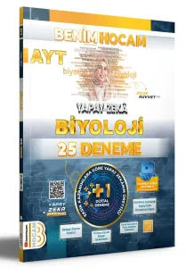 Benim Hocam Yayınları 2024 AYT Yapay Zekâ Biyoloji 25 Deneme