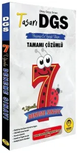 Tasarı Yayınları DGS Uğurlu 7 Deneme Çözümlü