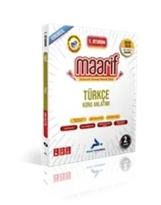 PARAF 1.OTURUM MAARİF TÜRKÇE KONU ANLATIM 2.KİTAP