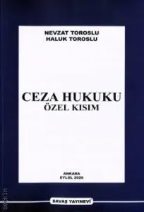 Ceza Hukuku Özel Kısım