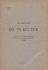 Dil ve Kültür -        1952