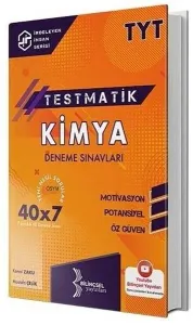 TYT Testmatik Kimya Deneme Sınavları Bilinçsel Yayınları 9786057487032