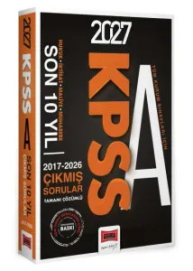 Yargı Yayınları 2027 KPSS A Grubu Hukuk - İktisat - Maliye - Muhasebe 2017 - 2026 Tamamı Çözümlü Çıkmış Sorular