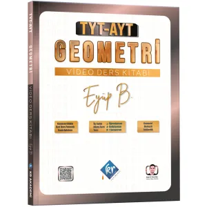 KR Akademi TYT AYT Geometri Video Ders Kitabı Eyüp B. 2026