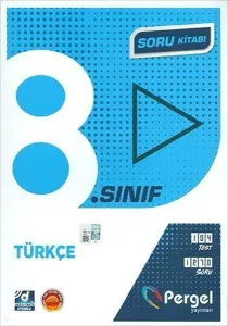 Pergel Yayınları 8. Sınıf Türkçe Soru Kitabı