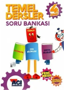 Açı Yayınları 4. Sınıf Temel Dersler Soru Bankası