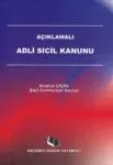 Açıklamalı Adli Sicil Kanunu