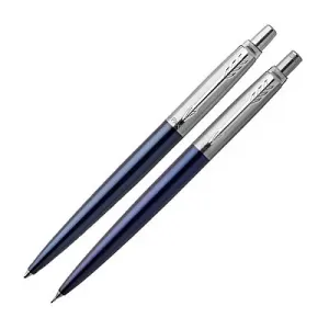 PARKER JOTTER 2 li SET CT TÜKENMEZ + VERSATİL UÇLU KALEM - Mavi