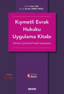 Kıymetli Evrak Hukuku Uygulama Kitabı
