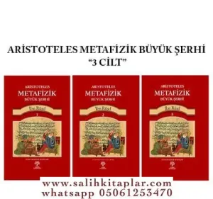 Aristoteles Metafizik Büyük Şerhi 3 Cilt Takım