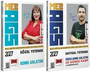 Yargı Yayınları 2027 MEB-AGS Sözel ve Sayısal Yetenek Konu 2'li Set