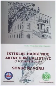 İstiklâl Harbi'nde Akıncılar Çalıştayı (21-22 Mayıs 2015) -         2015