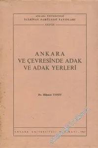 Ankara ve Çevresinde Adak ve Adak Yerleri -        1967