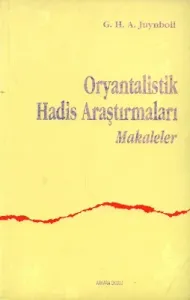 Oryantalistik Hadis Araştırmaları Makaleler