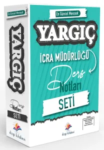 Dizgi Kitap Yayınları 2024 YARGIÇ İcra Müdürlüğü Ders Notları Seti