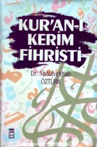 Kur'an-ı Kerim Fihristi (Ciltli)
