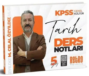Retro Yayıncılık 2026 KPSS Tarih 5Yüz Ders Notları