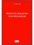 Medeni Usül Hukukunda Yetki Sözleşmeleri