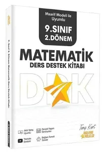 Parlayan Projeler 9. Sınıf 2. Dönem Matematik Ders Destek Kitabı Maarif Model İle Uyumlu