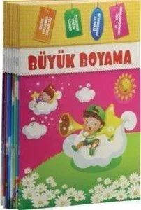 Büyük Boyama (8 Kitap)