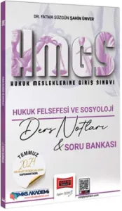 Yargı Yayınları 2025 HMGS Hukuk Felsefesi ve Sosyoloji Ders Notları Soru Bankası