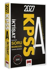 Yargı Yayınları 2027 KPSS A Grubu Tüm Kurum Sınavları İçin İktisat Soru Bankası