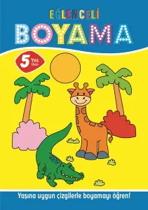 Eğlenceli Boyama – 5 Yaş Üstü 4’lü Pastel Boya Hediyeli