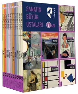 Sanatın Büyük Ustaları 2. Set 10 Kitap Kutulu