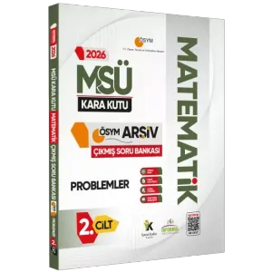 İnformal Yayınları 2026 MSÜ Matematiğin Kara Kutusu 2.Cilt PROBLEMLER Konu Özetli ÖSYM Havuzu Çıkmış Soru Bankası