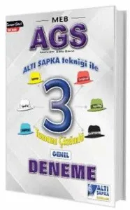 Altı Şapka Yayınları MEB-AGS Tüm Dersler 3 Deneme Çözümlü