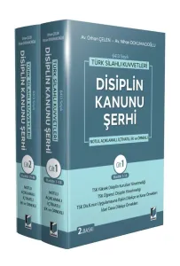 Türk Silahlı Kuvvetleri Disiplin Kanunu Şerhi (2 Cilt)