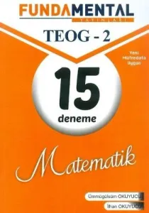 Fundamental 8. Sınıf TEOG 2 Matematik 15 Deneme