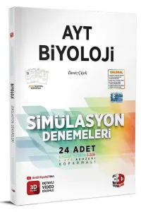 Kelepir 3D Yayınları AYT Biyoloji Simülasyon 24 Deneme