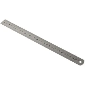 KRAF ÇELİK CETVEL  30 CM INCH ÖLÇÜLÜ 530G