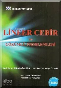 Lineer Cebir ve Çözümlü Problemleri