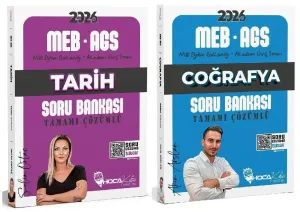 Hoca Kafası Yayınları 2026 MEB-AGS Tarih ve Coğrafya Soru Bankası 2'li Set