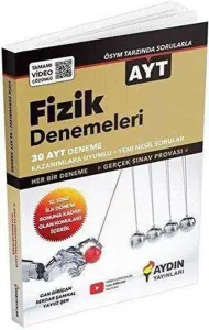 Aydın AYT Fizik 30 lu Deneme Tamamı Video Çözümlü 2020-YENİ