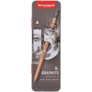 Bruynzeel Graphite Pencils Set 6'lı Dereceli Kalem Seti
