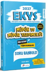 Dizgi Kitap Yayınları 2027 MEB EKYS Müdür ve Müdür Yardımcılığı Soru Bankası
