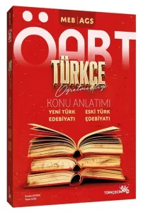 Türkçecim TV Yayınları ÖABT MEB-AGS Türkçe Öğretmenliği Yeni Türk Edebiyatı, Eski Türk Edebiyatı Konu Anlatımı