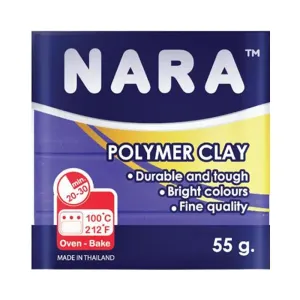 NARA POLYMER CLAY 55gr.LAVANDER PURPLE ( Polimer Kil )