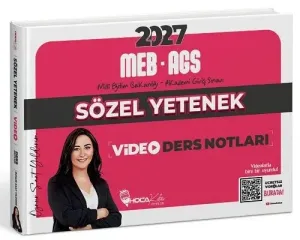 Hoca Kafası Yayınları 2027 MEB-AGS Sözel Yetenek Video Ders Notları