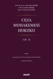 Ceza Muhakemesi Hukuku Cilt – II