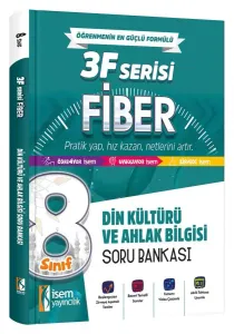 İSEM YAY. 8.SINIF FİBER DİN KÜLTÜRÜ SORU BANKASI