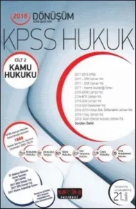 Dönüşüm KPSS Hukuk Cilt-2 Kamu Hukuku