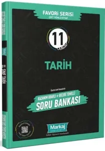 Markaj Yayınları 11. Sınıf Favori Serisi Tarih Kazanım Odaklı Beceri Temelli Soru Bankası