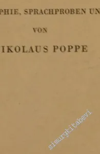 Khalka Mongolische Grammatik: Mit Bibliographie Sprachproben und Glossar Band I -