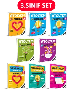 Arı - 3. Sınıf Atölyem Seti (8 Kitap)