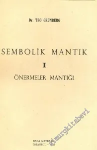 Sembolik Mantık 1: Önermeler Mantığı -        1968