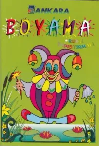Çıkartmalı Boyama Kitabı 5
